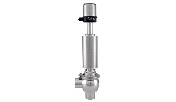 Single seat control valve